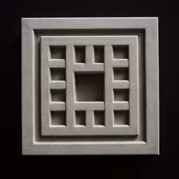 the small square area is made out of concrete