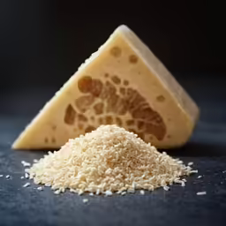 the seeds and cheese are next to each other