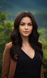a beautiful woman posing for a photograph