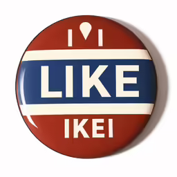 a badge on the side of a wall