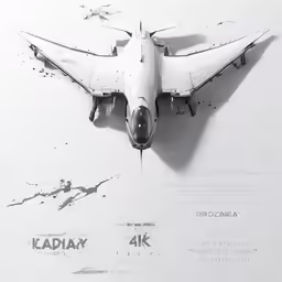 a jet flying low over some water