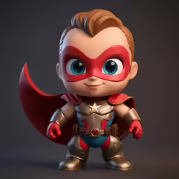 an animated character in the likeness of a baby thor