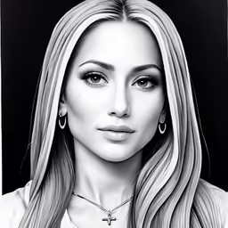 an image of a woman wearing jewelry