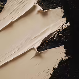 the landscape is made up of large dirt mounds
