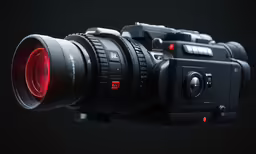 a canon camera with a lens attached to the lens body