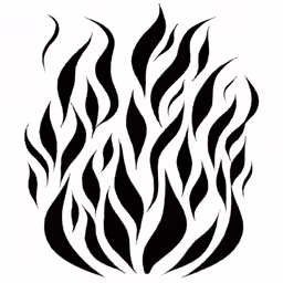 fire flame flames design tattoo design