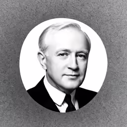 a portrait of a man in a suit and tie