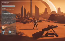 the sci - fi movie poster for a sci adventure