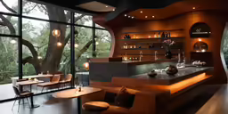 a room that has some furniture in it