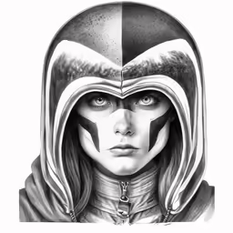 the art work depicts two characters from star wars