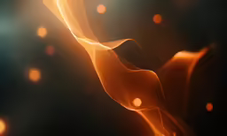 a background that appears to be blurred and has small circles of yellow