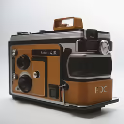 an old camera has been made into a replica