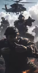 the action in this video is extremely dramatic