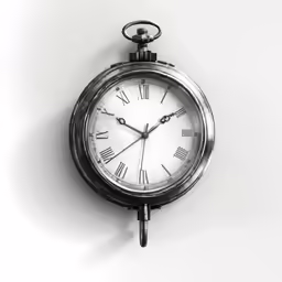 a black and white photo of a watch