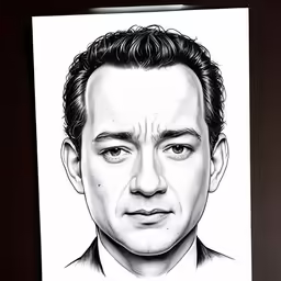 a drawing of the character james bond in pulp club