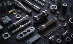 an assortment of metal and stainless casting tools