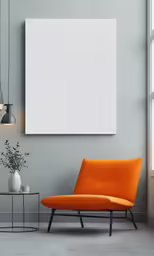 an empty wall, a sofa and two lamps