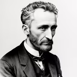 an old photograph of abraham lincoln wearing a suit