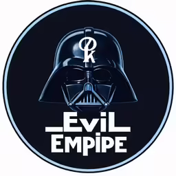 a star wars emblem on a wall
