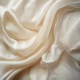 a closeup shot of white fabric