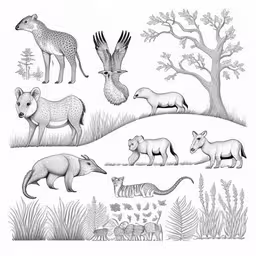 the animals of india have found their food and are eating