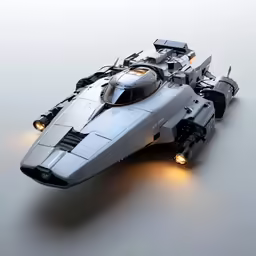the futuristic car is on display for the viewer