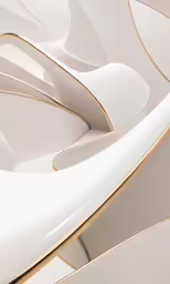 closeup of white and gold design, from a photograph by michael hill