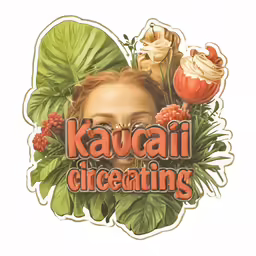 the hawaiian girl is holding flowers in her mouth