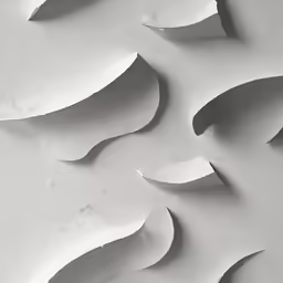 a bunch of holes in some paper next to each other