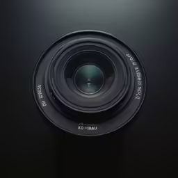 the sony camera with the lens facing up