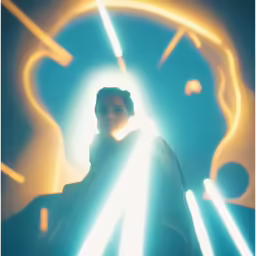this photo has a portrait of luke star wars