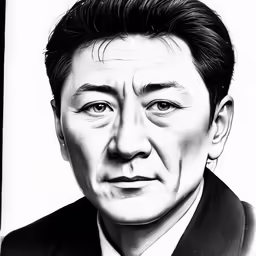 the caricature picture of john takeo