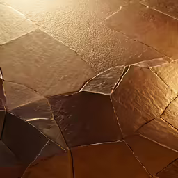 close up shot of an elegant gold - colored floor