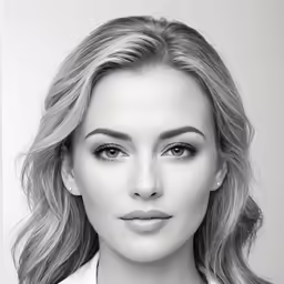 a black and white photograph of a beautiful woman