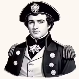 this is a drawing of an officer