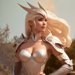a woman in a costume from final fantasy