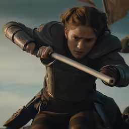 the woman on horseback in an upcoming netflix series