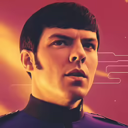 a man in uniform looks at something