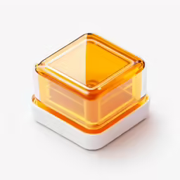 a plastic container for food on a white surface
