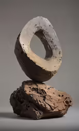 a stack of wooden pieces on top of each other