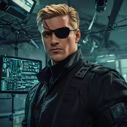 the term from cyber city is wearing sunglasses