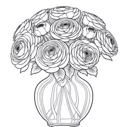 /tmp/FOOEjUUT5.jpg = the drawing shows a large bouquet of roses in a vase
,/tmp/FOOEjUUT5.jpg = an image of a vase with flowers in it
,/tmp/FOOEjUUT5.jpg = a line drawing of roses in a vase
,/tmp/FOOEjUUT5.jpg = this is a picture of the inside of a vase
,/tmp/FOOEjUUT5.jpg = a vase full of beautiful roses is drawn in a contoured manner
,/tmp/FOOEjUUT5.jpg = a drawing of a vase with flowers inside
,/tmp/FOOEjUUT5.jpg = a vase full of roses is shown in the drawing
