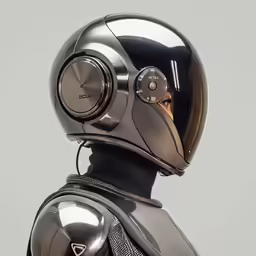 an animated image of a robot looking into the distance