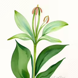 the flower budding plant has pink buds