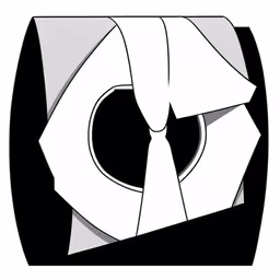 a roll of toilet paper is on top of a round object,a person that has their hand on some sort of object,a logo of toilet paper is shown on a white background,a black and white illustration of a roll of toilet paper with a bow on top,there is no image here to provide a caption for