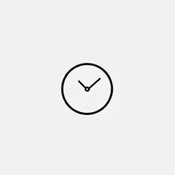 a clock with a line drawn to the top of it