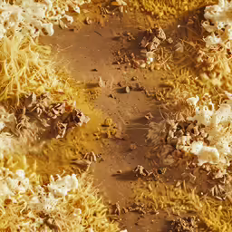 dirt and brown grass on the ground