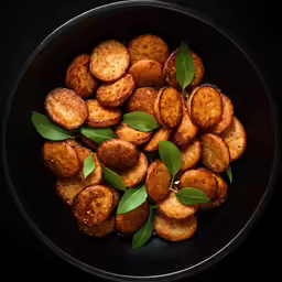 there is something like plantain in the frying pan