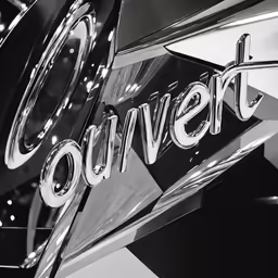 the new chevrolet logo is seen at the detroit auto show