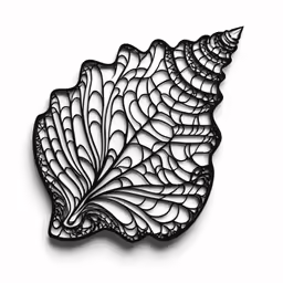a piece of metal that looks like an intricate leaf